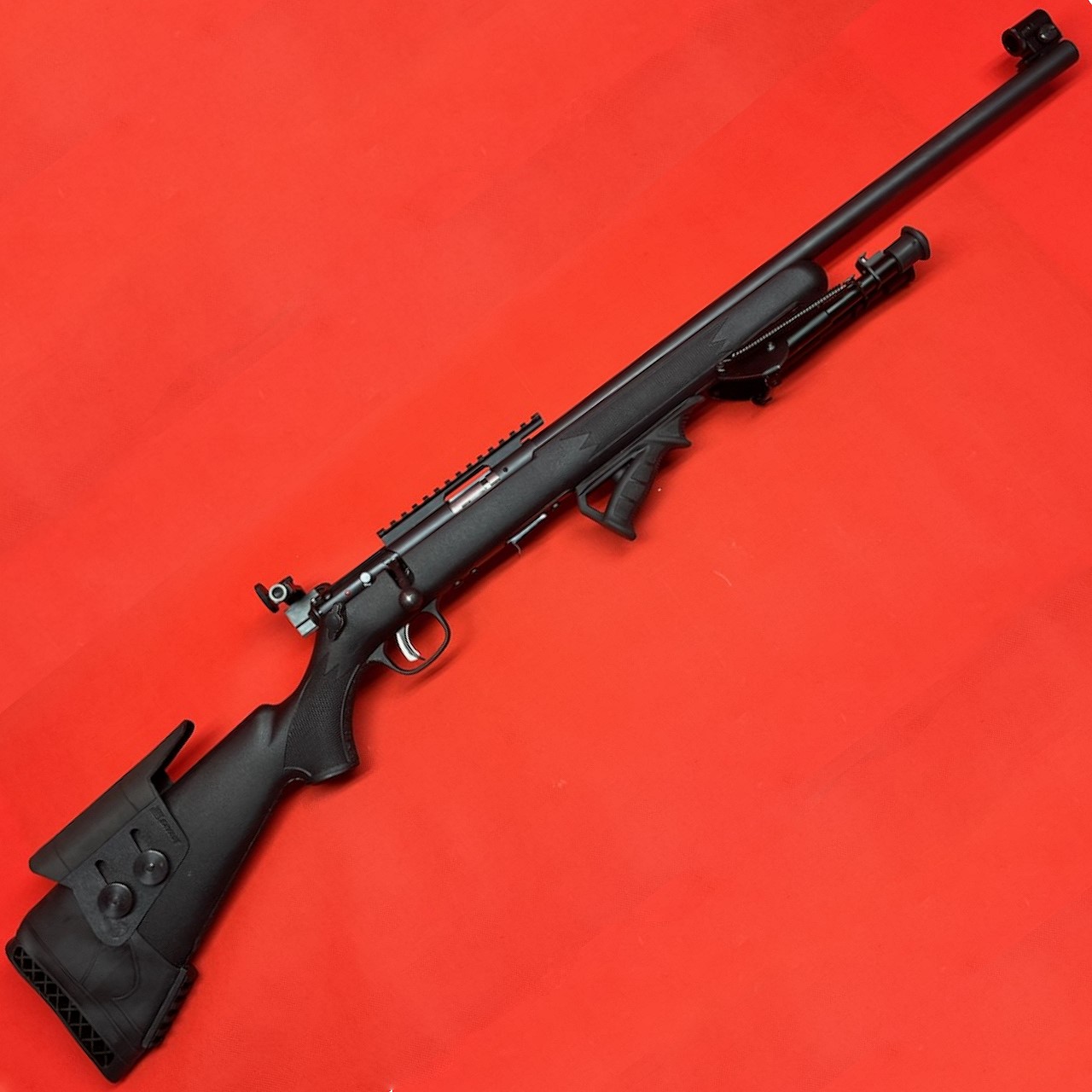 Karabinek Savage Custom Mark II FVT z diopterem i optyką - .22LR