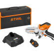 STIHL GTA 26; akumulatorowa przecinarka do drewna; z akumulatorem AS2 i ładowarką AL1 - 3