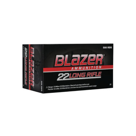 22LR (5,6mm) CCI BLAZER HV; 2,60g/40gr; 376m/s (50 szt)