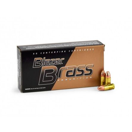 9mm LUGER FMJ 8,0g/124gr CCI BLAZER