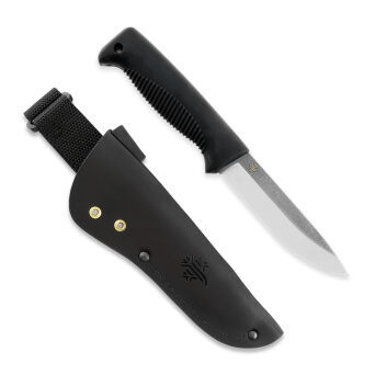Nóż Peltonen M07 Ranger Puukko, ostrze bez pokrycia Böhler N690, pochwa skórzana ( FJP256 )