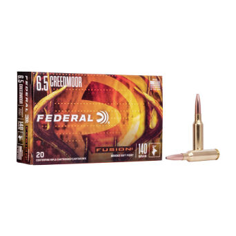 6,5 Creedmoor FEDERAL FUSION Soft Point 9,1g/140gr