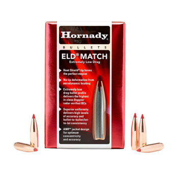 Pociski Hornady 22 .224 ELD-M 52gr (100szt) (22491)