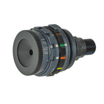 MEC Centra Przeziernik regulowany w zakresie 0.8 - 1.8mm + 10x filtr (czarny) (Super AR II)