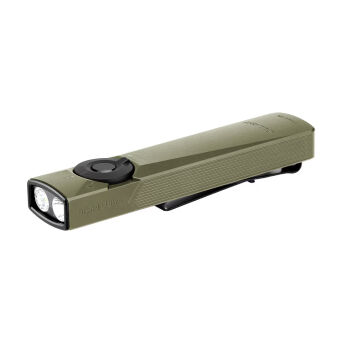 Latarka Olight ARKFELD ULTRA UV Cool OD Green; z laserem; z lampą UV; 1400 lumenów
