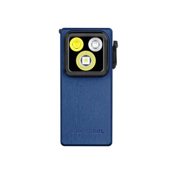 Latarka Olight Oclip Ultra Navy Blue; 530 lumenów