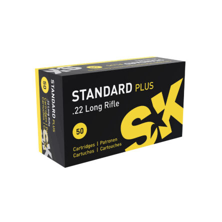 22LR (5,6mm) LAPUA SK STANDARD PLUS; 2,59g/40gr; V0=327m/s