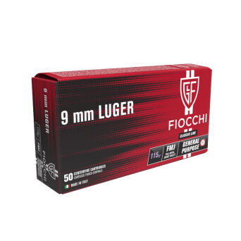 9mm LUGER FIOCCHI FMJ 7,5g/115gr (50)