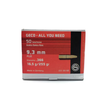 Pociski GECO 9.3mm .366 PLUS 16,5g/255gr (50 szt.)