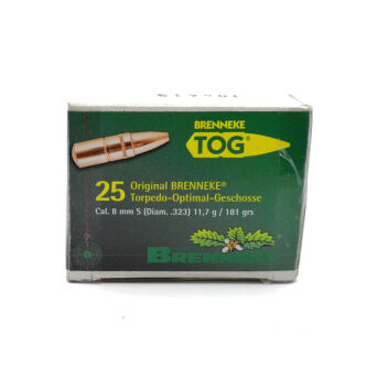 Pociski Brenneke 8mm .323 S TOG 181gr/11,7g (25szt) (530636)