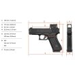 Pistolet GLOCK 45 A-CUT Aimpoint COA Combo kal. 9x19 - 5