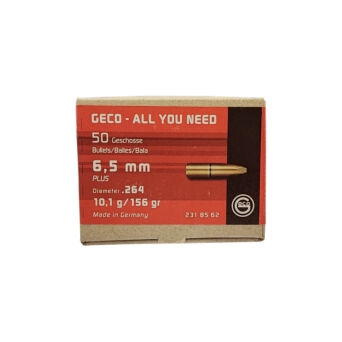 Pociski GECO 6,5mm .264 PLUS 10,1g/156gr (50 szt.)