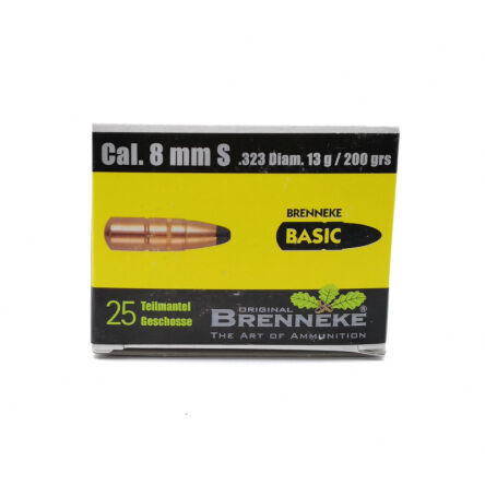 Pociski Brenneke 8mm .323 S Basic 200gr/13g (25szt) (520337)