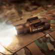 Latarka Olight BALDR Pro R Desert Tan; do pistoletu; 1350 lumenów; Green Laser - 9
