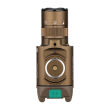 Latarka Olight BALDR Pro R Desert Tan; do pistoletu; 1350 lumenów; Green Laser - 4
