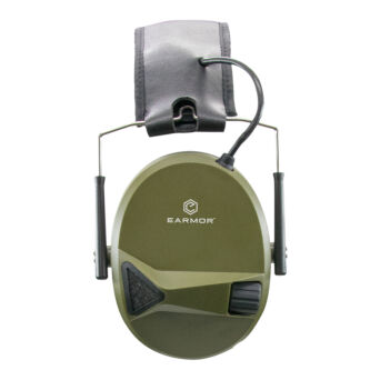 Earmor - aktywne ochronniki słuchu M30, Foliage Green