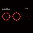 Kolimator Holosun HE509T-RD X2 Red Dot Solar Panel / Titanium - 5