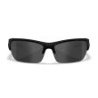 Wiley X VALOR 2.5 clear / grey / light Rust, czarne matowe oprawki - 2