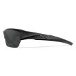 Wiley X VALOR 2.5 clear / grey / light Rust, czarne matowe oprawki - 4