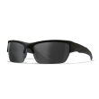 Wiley X VALOR 2.5 clear / grey / light Rust, czarne matowe oprawki - 5