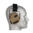 Earmor - aktywne ochronniki słuchu M31 Plus, Coyote Brown - 5