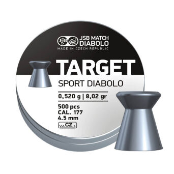 Śrut JSB TARGET Sport płaski 4,5mm (0,520g) / 500szt