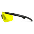 Okulary Wiley X Saber Advanced 300 pale yellow, czarne matowe oprawki - 2