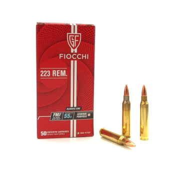 223 Rem FIOCCHI FMJ 3,56g/55gr (50)