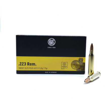 223 Rem RWS TARGET ELITE PLUS 5,0g/77gr