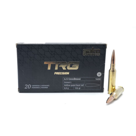 6,5 Creedmoor SAKO (160H) HPBT TRG Precision 136gr / 8,8g