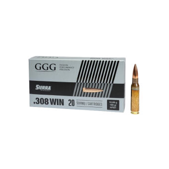308 Win GG HPBT GPX13 168gr (sierra)