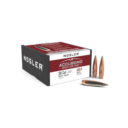 Pociski Nosler 30/7,62mm ABLR (AccuBond Long Range) 190gr (100szt)