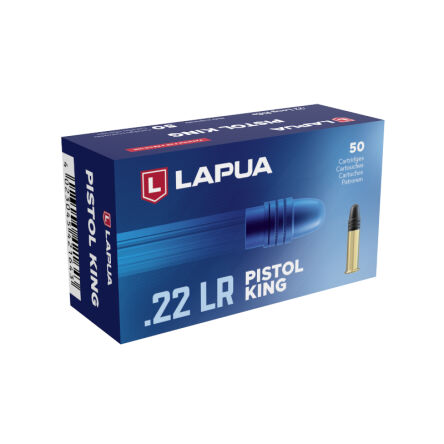 22LR (5,6mm) LAPUA Pistol King; 2,59g/40gr; V0=270m/s