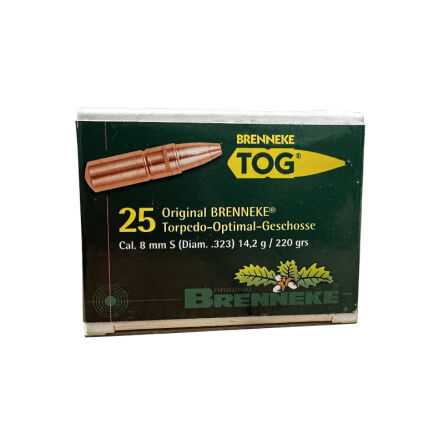 Pociski Brenneke 8mm .323 S TOG 219gr/14,2g (25szt) (530236)