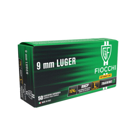 9mm LUGER FIOCCHI LL RNCP 8,0g/124gr