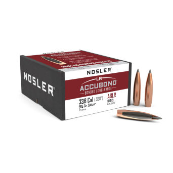 Pociski Nosler 338 .338 ABLR (AccuBond Long Range) 265gr (100szt)