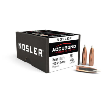Pociski Nosler 8mm .323 AccuBond Spitzer 200gr (50szt)