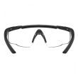 Okulary Wiley X Saber Advanced 303 clear, czarne matowe oprawki - 2