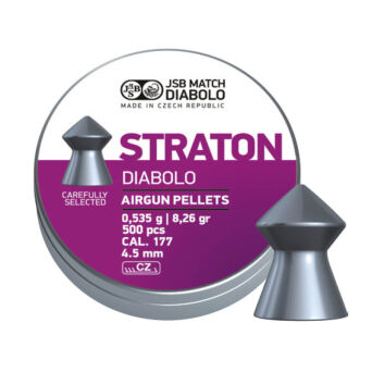 Śrut JSB STRATON Diabolo szpiczasty 4,5mm (0,535g) / 500szt