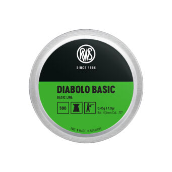 Śrut RWS Diablo Basic 4,5mm / 4,50mm (0,45g) / 500szt
