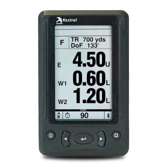 Kestrel HUD (Heads Up Display) wraz z przewodowym pilotem