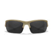 Wiley X VALOR 2.5 clear / grey / light rust, piaskowe matowe oprawki - 2