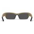 Wiley X VALOR 2.5 clear / grey / light rust, piaskowe matowe oprawki - 3