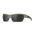Wiley X VALOR 2.5 clear / grey / light rust, piaskowe matowe oprawki - 5