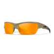 Wiley X VALOR 2.5 clear / grey / light rust, piaskowe matowe oprawki - 6