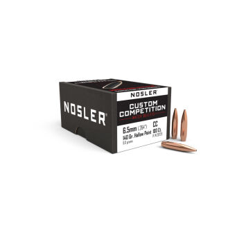 Pociski Nosler 6,5mm .264 Custom Competition HPBT 140gr (100szt)