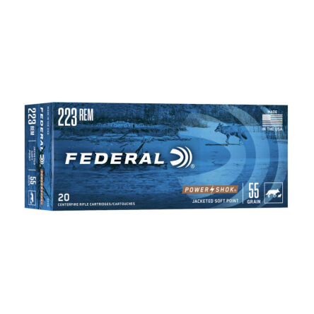 223 Rem SP Federal Power Shock 3,56g/55gr