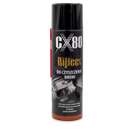 CX80 - płyn do czyszczenia i odtłuszczania broni; 500ml