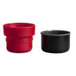 TERMITE termos WARHEAD 0,75L Hammertone black / red - 2