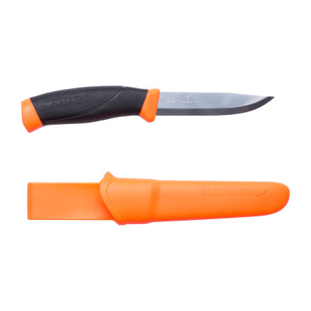Nóż MoraKniv Companion F pomarańczowy (S - stal nierdzewna)